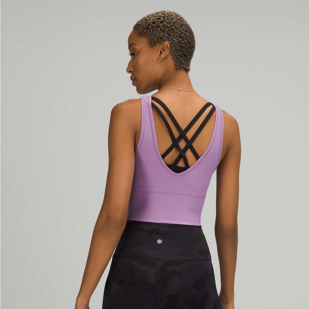 Lululemon Power Pivot Ribbed Tank Top